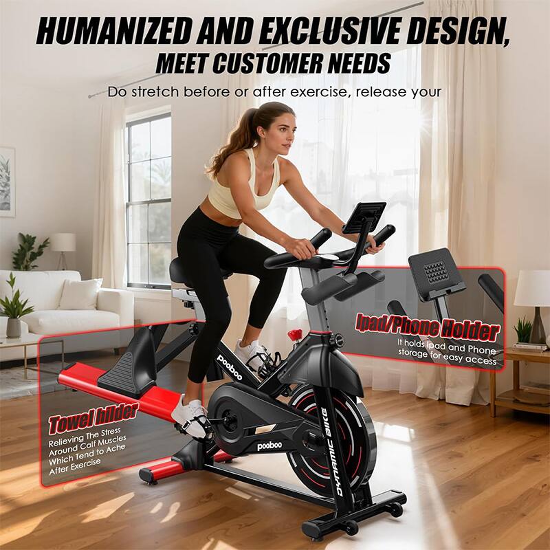 HUMANIZED AND EXCLUSIVE DESIGN, MEET CUSTOMER NEEDS

Do stretch before or after exercise, release your

Towel hider
Relieving The Stress Around Calf Muscles Which Tend to Ache After Exercise

Ipad/Phone Holder
It holds Ipad and Phone storage for easy access