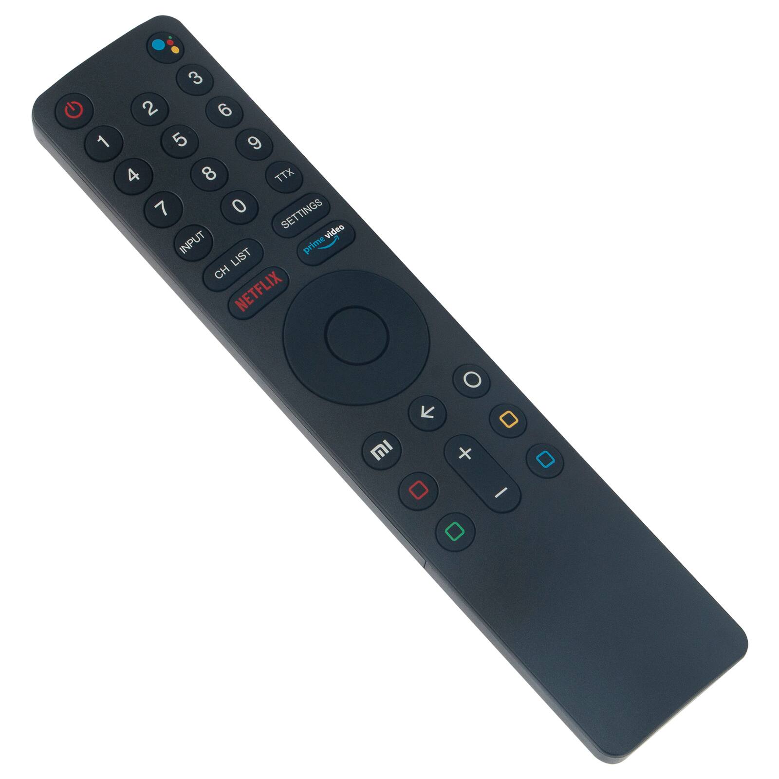 1 2 3 4 5 6 7 8 9 0 TTX SETTINGS prime video INPUT CH LIST NETFLIX