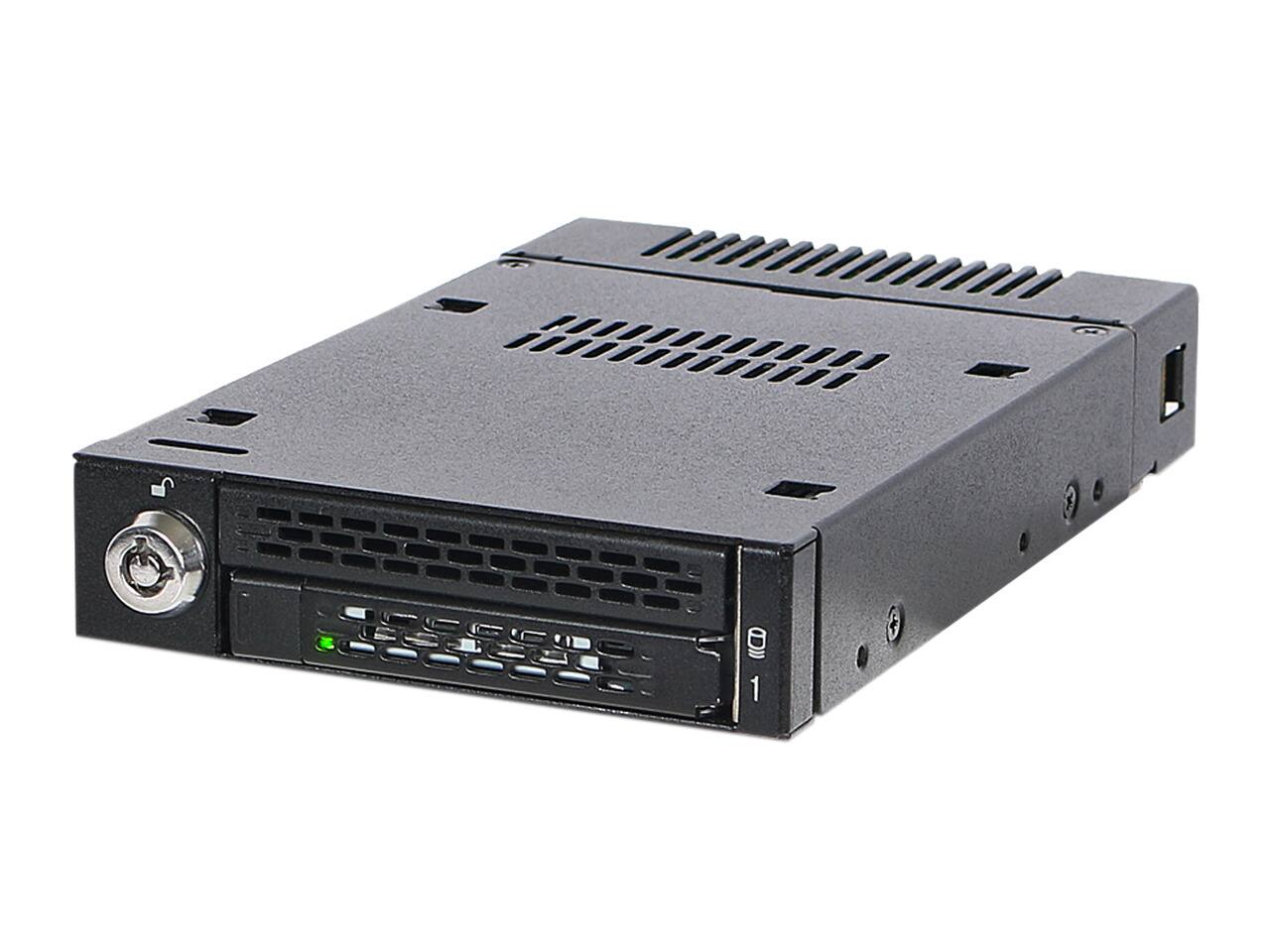Alt View 2. Icy Dock - M.2 PCIe NVMe SSD Mobile Rack for External 3.5" Drive Bay.