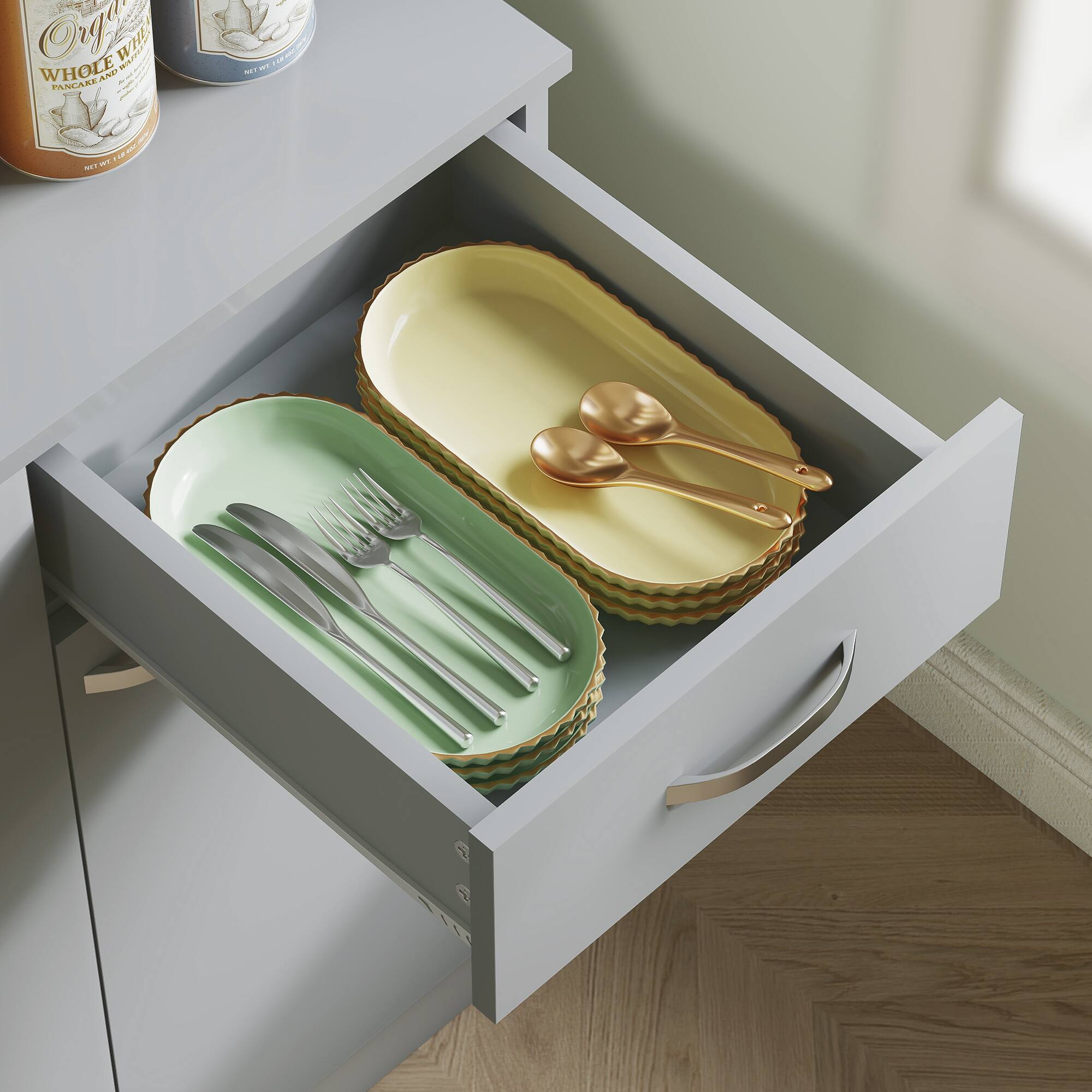 WHOLE WHEAT PANCAKE PAN BRAND NET WT 1.17 LB