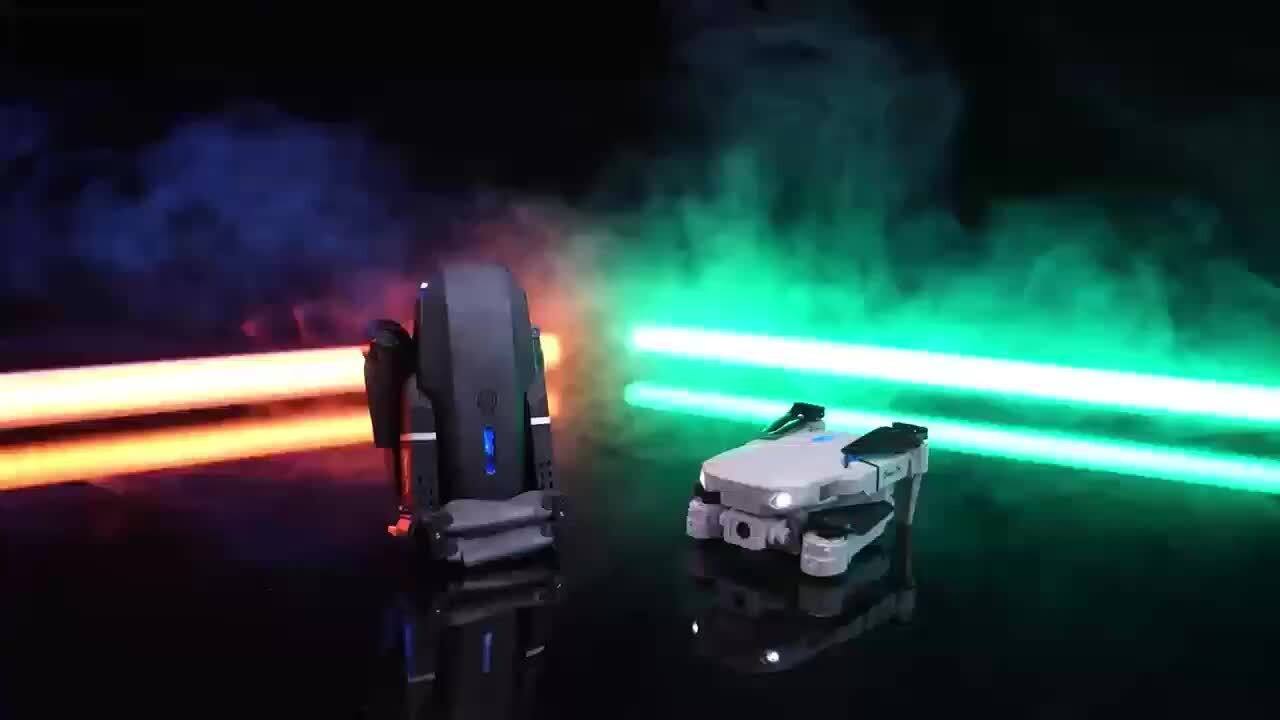 Alt View 8. GlowWise - Mini Drone with Camera 1080P, Drone for Kids Boys Beginners, Foldable Drones, One Key Start, 360° Flips, 2 Batteries - Blank.