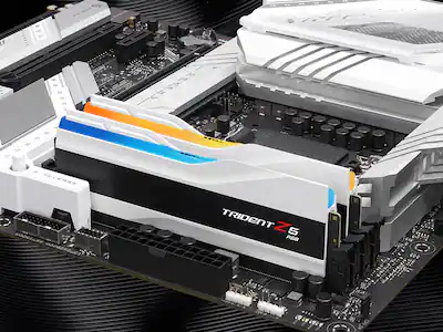 G.SKILL Trident Z5 RGB 32GB DDR5 6000MHz RAM (2x16GB) F5 G.SKILL Trident Z5 RGB 32GB DDR5 6000MHz RAM (2x16GB) F5
