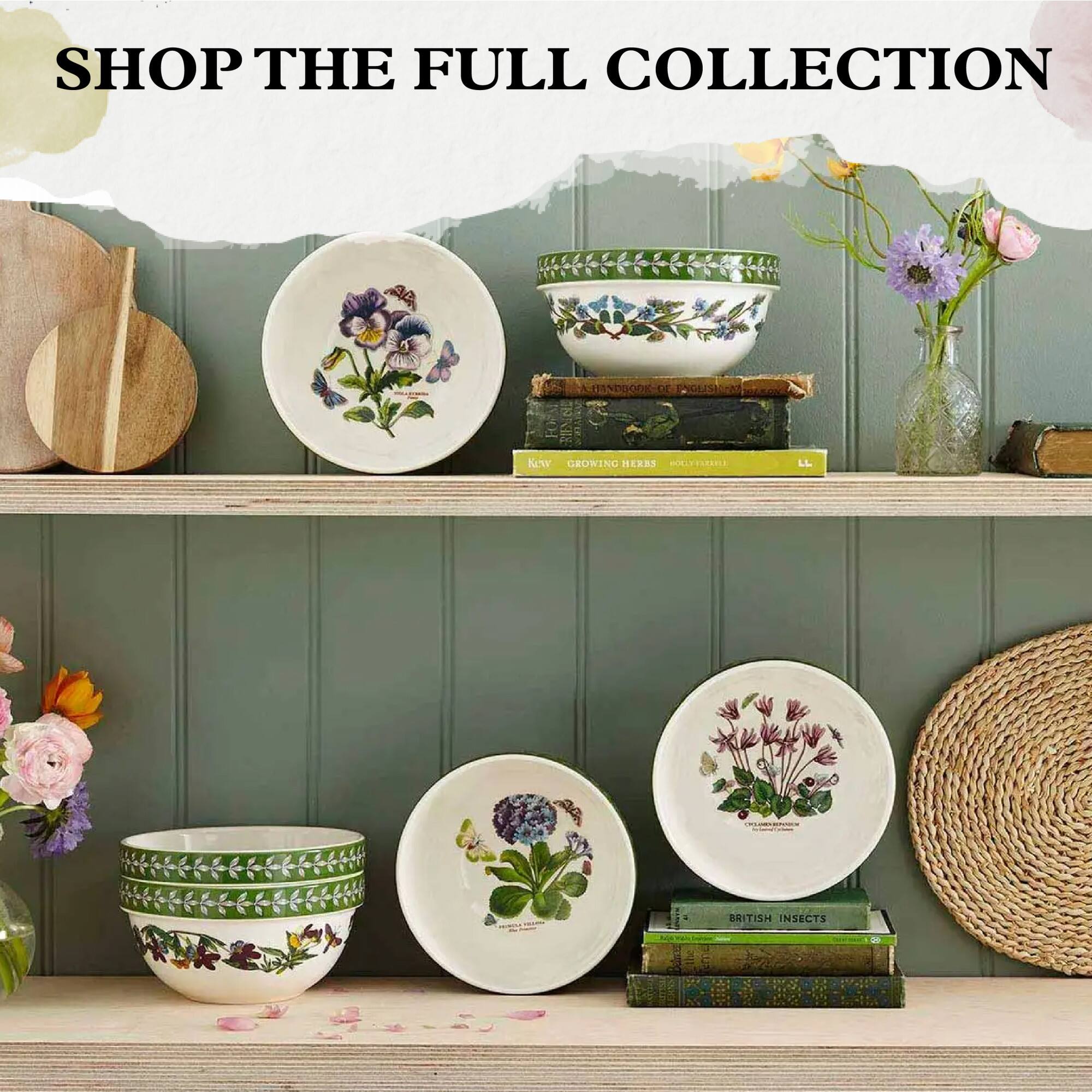 SHOP THE FULL COLLECTION

A HANDBOOK DE INGLIS) RIEN Kew GROWING HERBS

BRITISH INSECTS