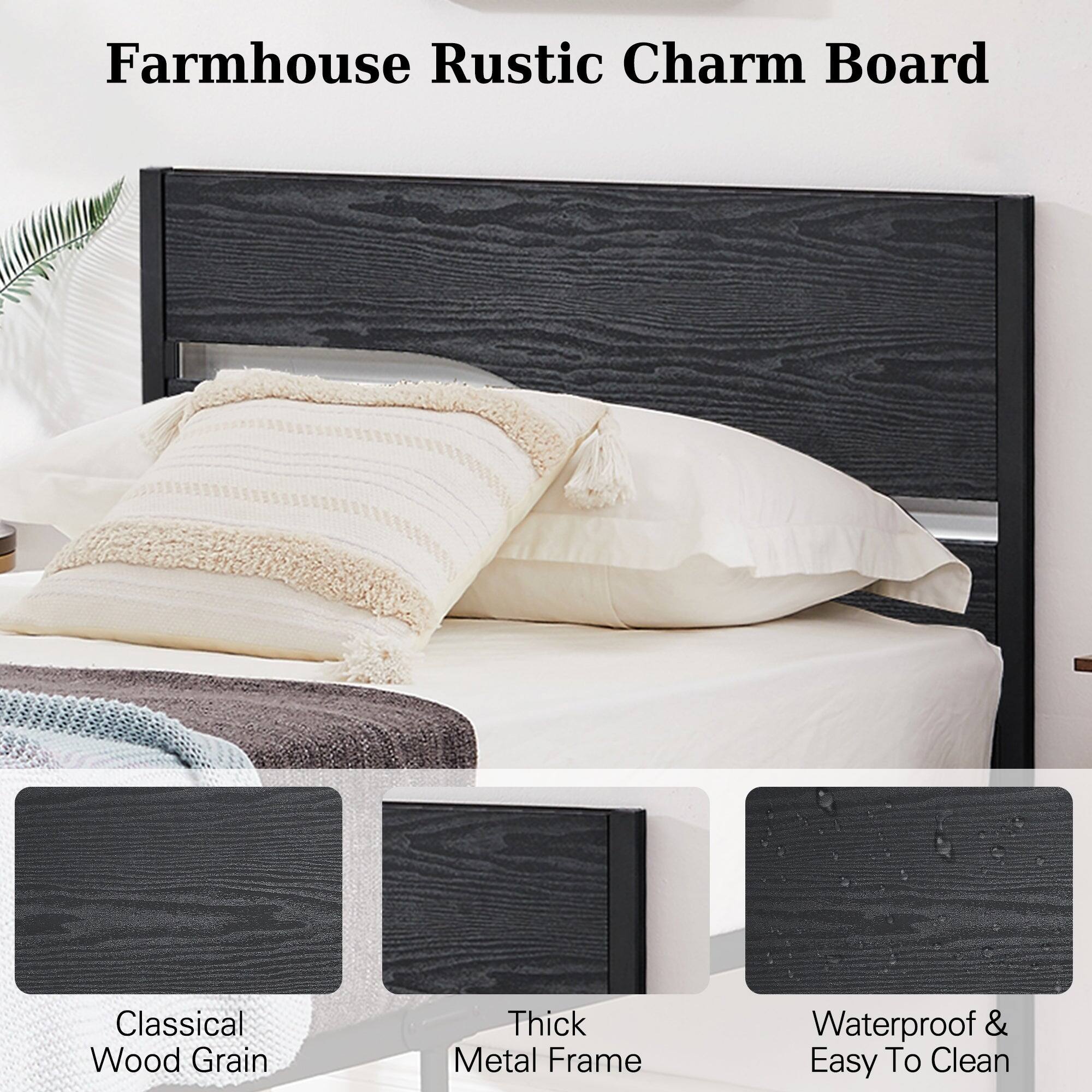 Farmhouse Rustic Charm Board

- Classical Wood Grain
- Thick Metal Frame
- Waterproof & Easy To Clean
