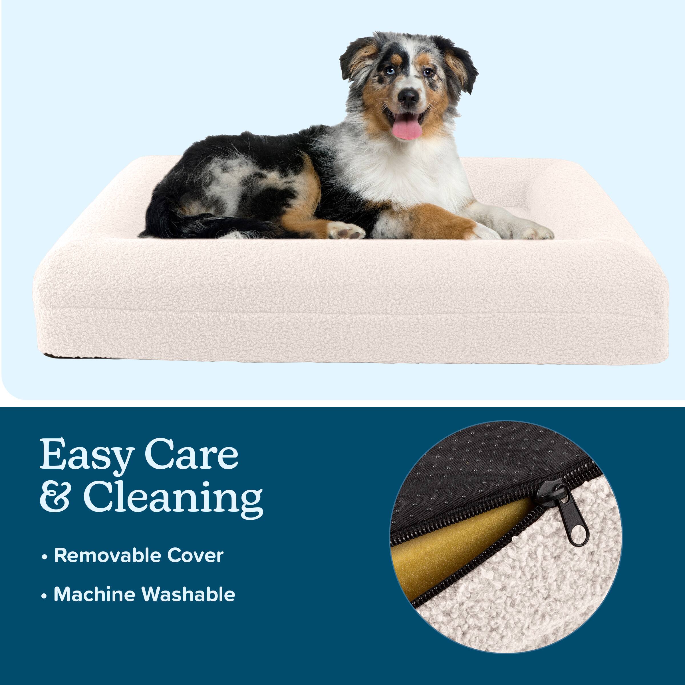 Easy Care & Cleaning

- Removable Cover
- Machine Washable