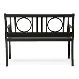 Carolina Chair & Table - Gramercy Outdoor Set - Black