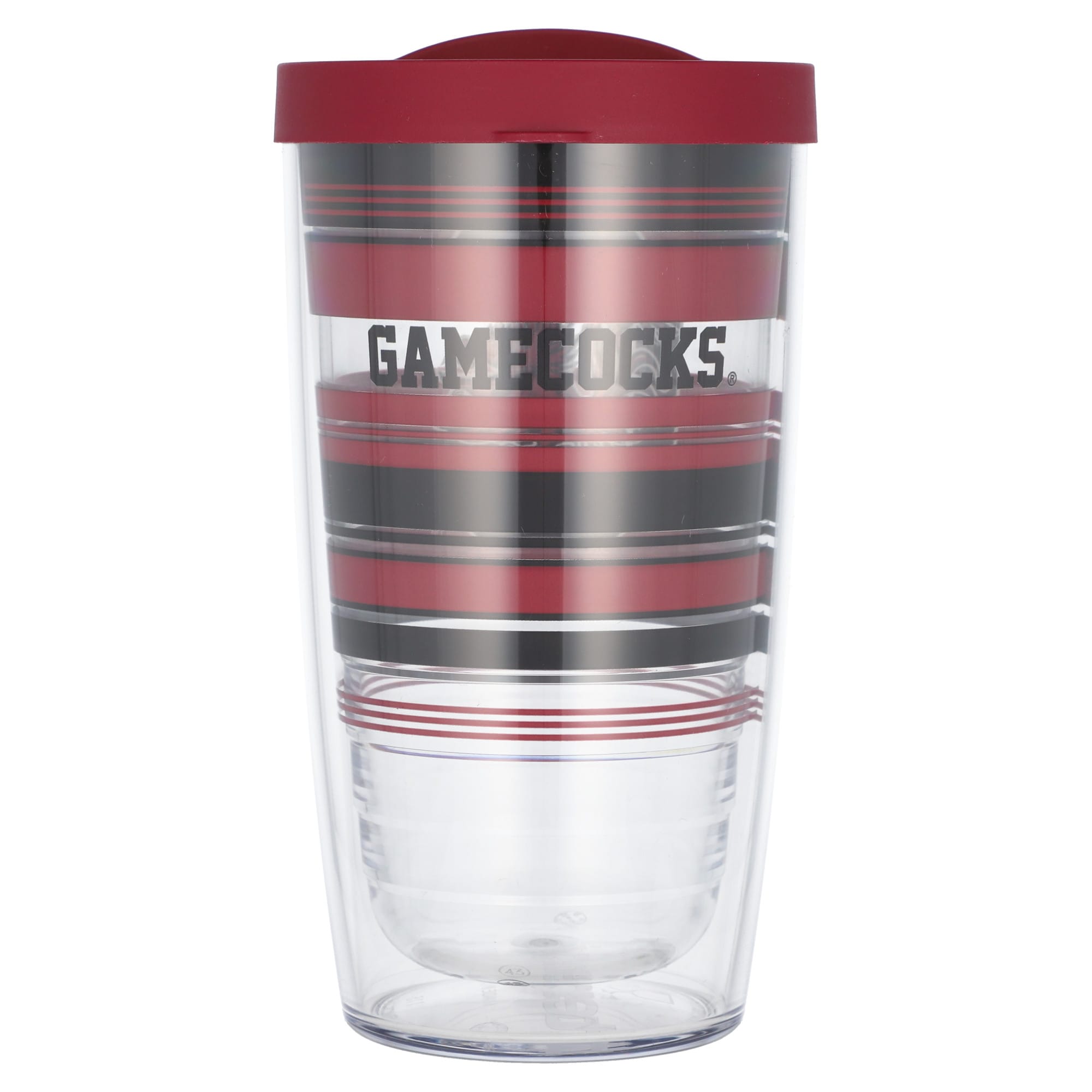 Alt View 1. Tervis - South Carolina Gamecocks 16oz. Hype Stripes Classic Tumbler - Multicolor.