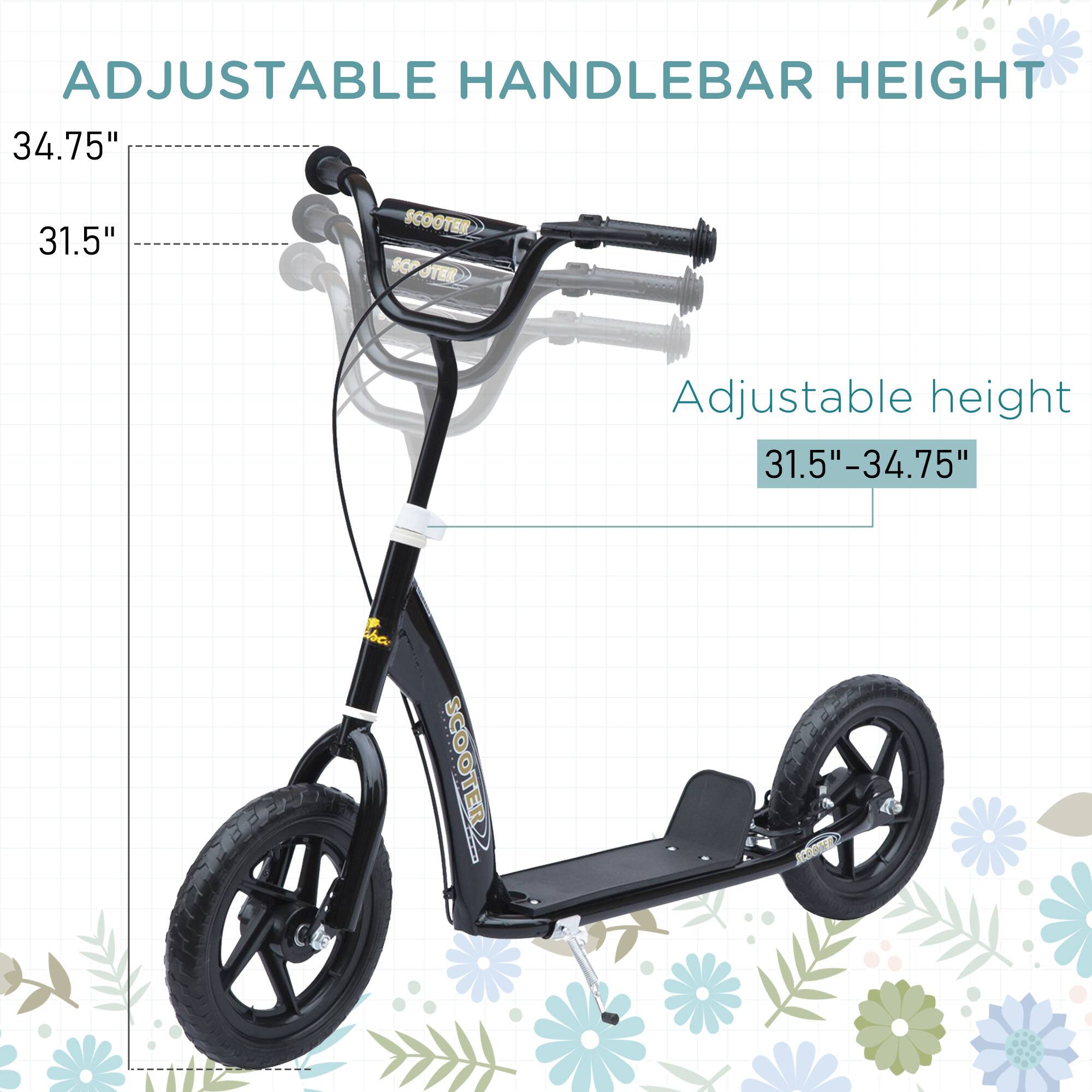 ADJUSTABLE HANDLEBAR HEIGHT

34.75"
31.5"

Adjustable height
31.5"-34.75"