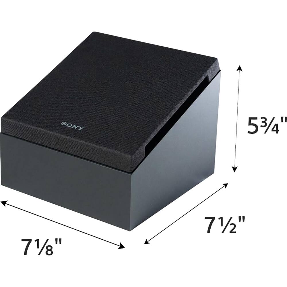 SONY 5 3/4" 7 1/8" 7 1/2"