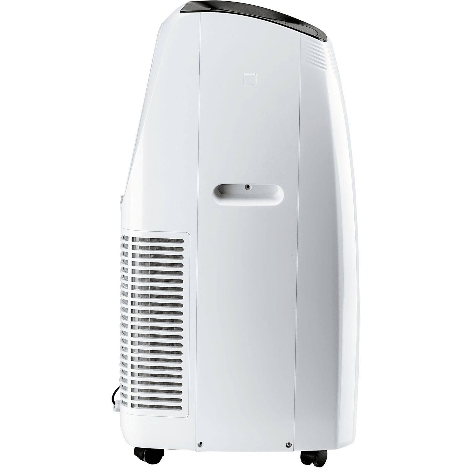 Alt View 4. TCL - 450 Sq. Ft. Smart Portable Air Conditioner 10,000 BTU with Heat - White.