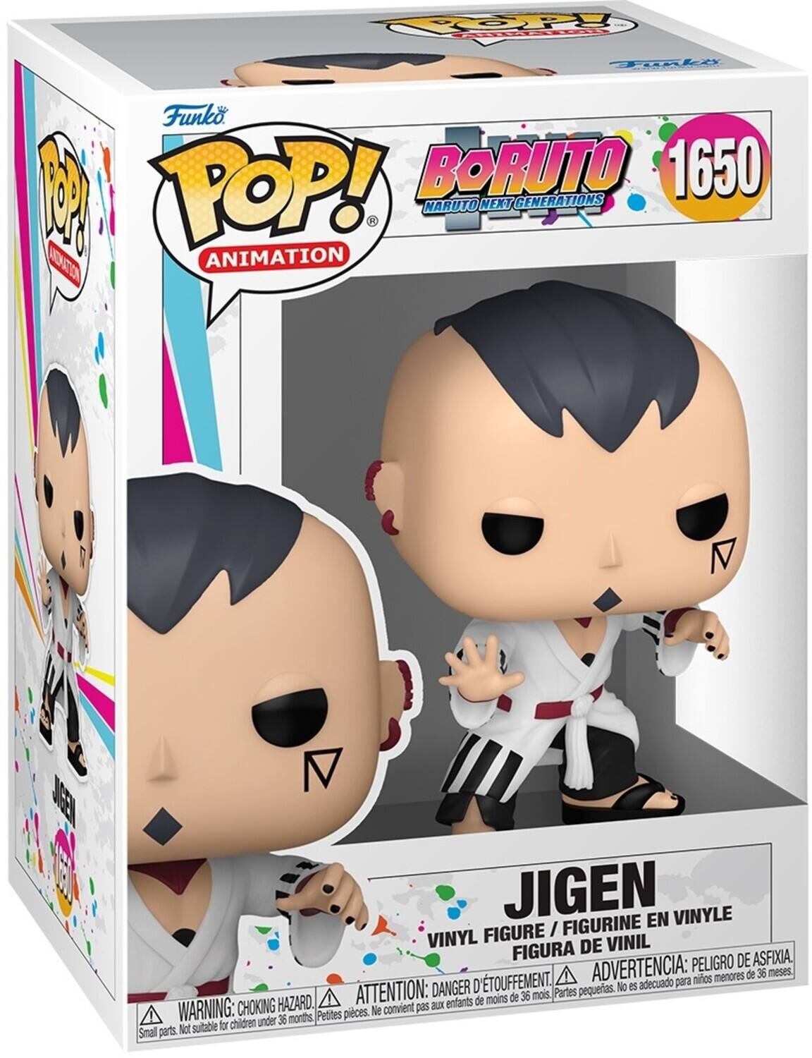 POP! Funko 1 POP! BORUTO 1650 NARUTO NEXT GENERATIONS R ADUTT ANIMATION NEeNE JIGEN EN VINYLE FIGURE / FIGURINE VINYL DE VINIL FIGURA DE ASFIXIA. ADVERTENCIA: PELIGRO DE ASFIXIA. ATTENTION: DANGER DÉTOUFFEMENT. WARNING: CHOKING HAZARD. Partes pequeñas. No es adecuado para niños menores de 36 meses. Petites pièces. Ne convient pas aux enfants de moins de 36 mois. Small parts. Not suitable for children under 36 months.