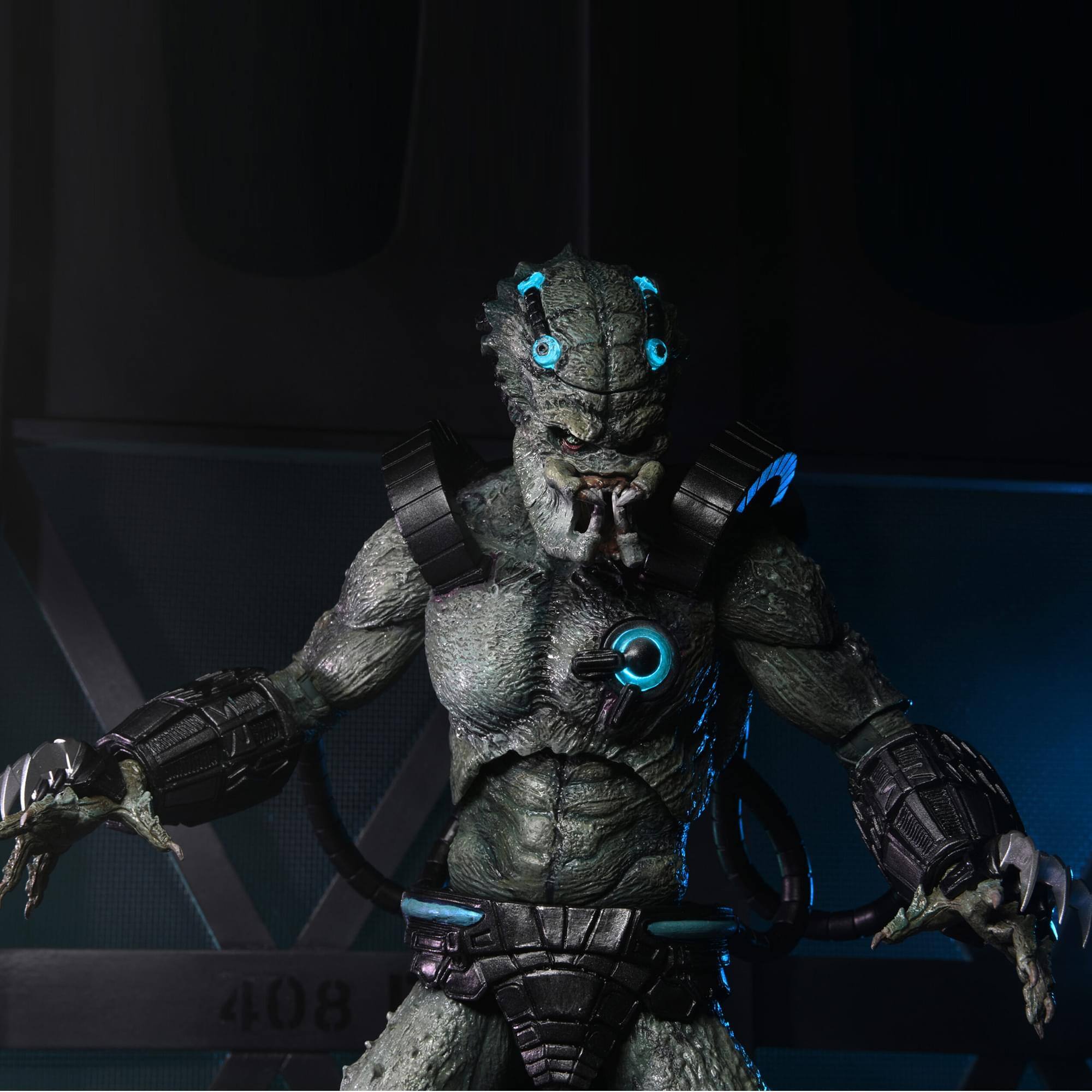 Alt View 1. NECA - Predator: Concrete Jungle Ultimate Stone Heart 7 Inch Scale Action Figure.