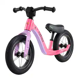 Costway - 12 Inch Magnesium Toddler Balance Bike No Pedal Training Toddler Balance Bike - Pink