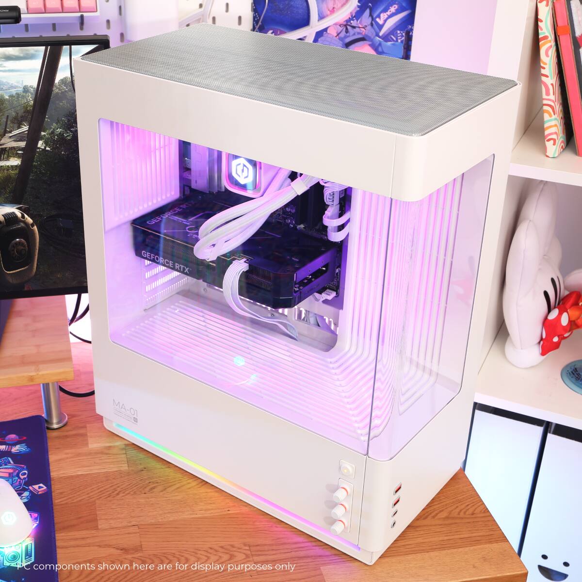 I VShop KO GEEORCE GEFORCE RTX MA-01  
components shown here are for display purposes only