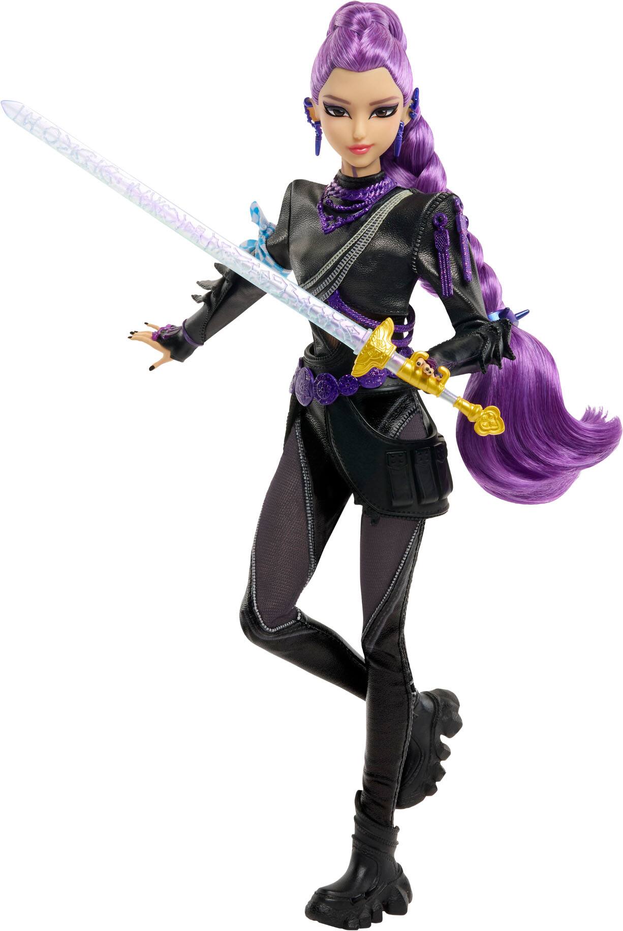 Angle. Mattel - KPop Demon Hunters HUNTR/X Battle Rumi Doll.