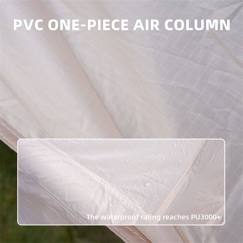 PVC ONE-PIECE AIR COLUMN

The waterproof rating reaches PU3000+