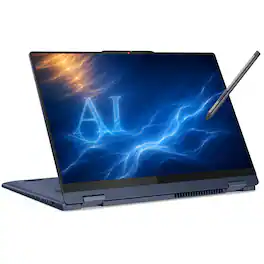 Lenovo - IdeaPad Flex 5 2-in-1 16" FHD+ Touchscreen Laptop - Copilot+ PC - AMD Ryzen AI 5 - 16GB RAM - 512GB SSD - Digital Pen - Blue