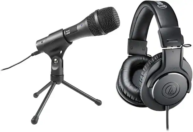 Front. Audio-Technica - ATEDU25 AT2005USB Work And Learn Pk.