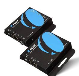Orei - 4K@30hz HDMI™ Extender (Loop, IR) - 130ft (cat6)-EX-165C+ - Black