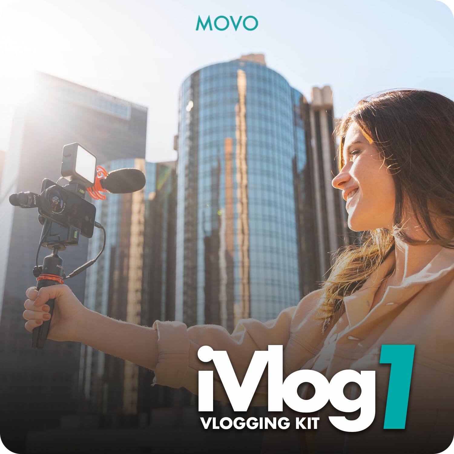 MOVO  
iVlog 1  
VLOGGING KIT