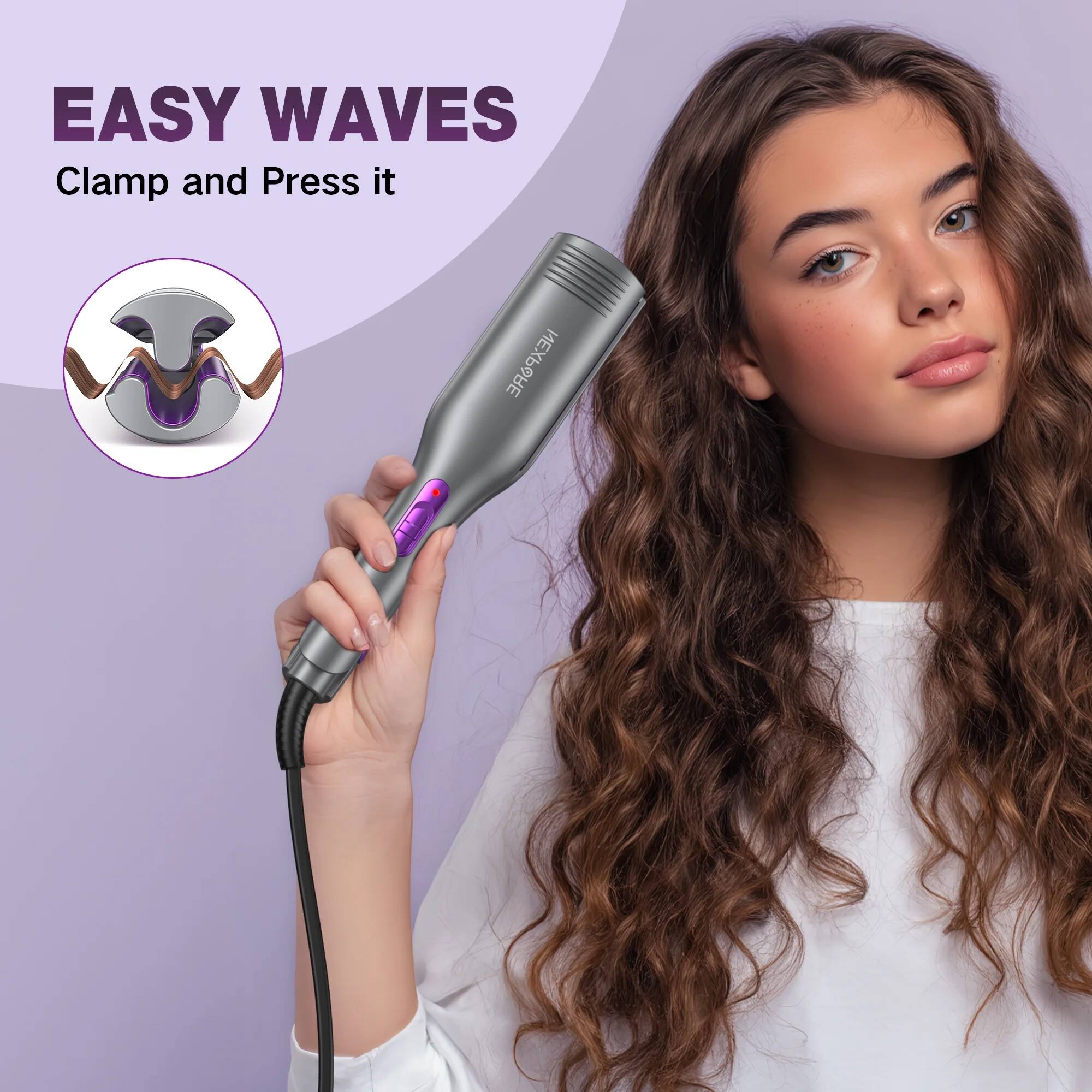 EASY WAVES  
Clamp and Press it