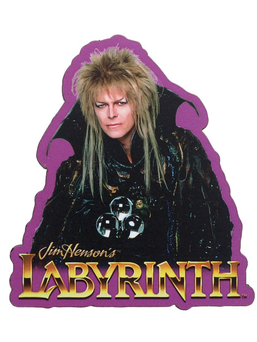 NMR Distribution - Labyrinth 3" Funky Chunky Magnet: Jareth - Black