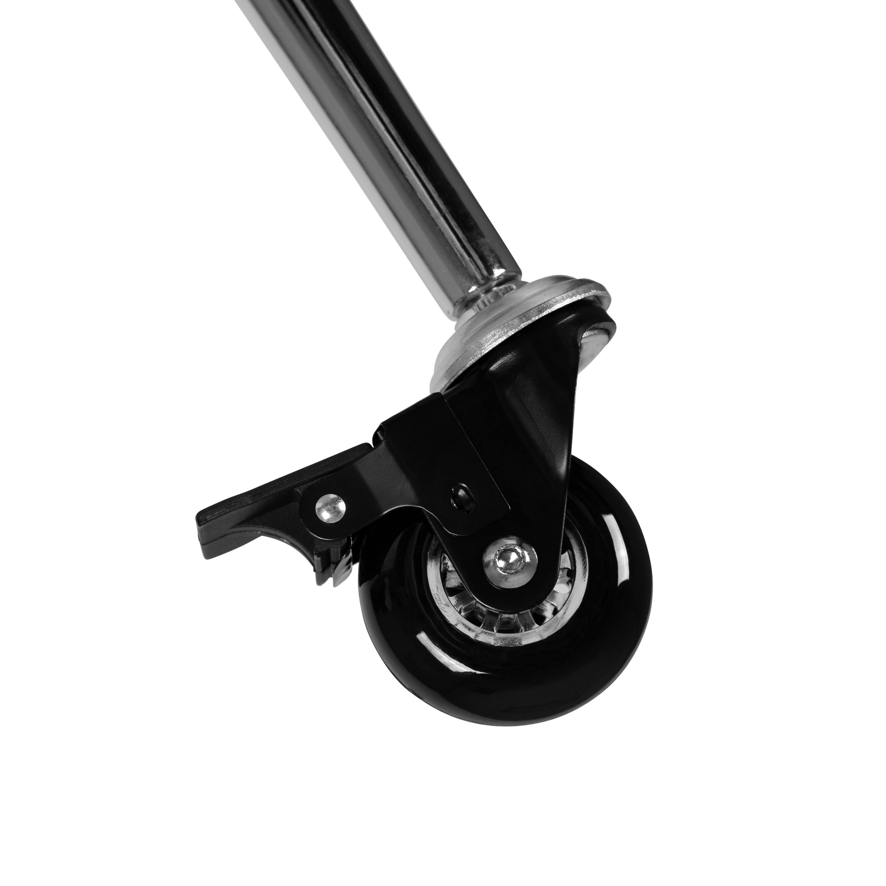 Alt View 9. Emma + Oliver - 3 Mobile Piece 86" Oval Wave Collaborative Grey Adjustable Activity Table Set - Grey.