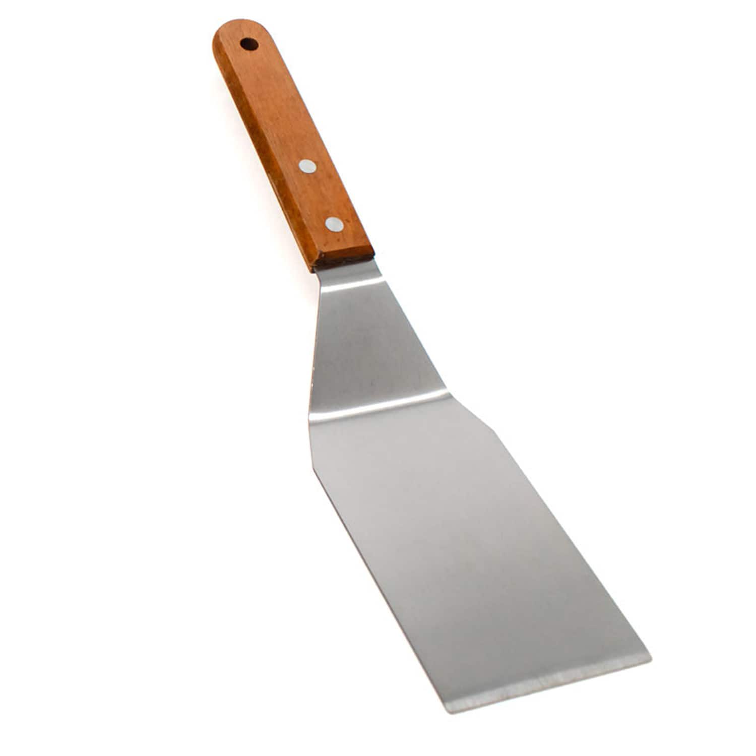 Norpro - Stainless Steel Scraper Spatula with Mahogany Handle, 12-Inch - Silver price history on PriceWatchPro