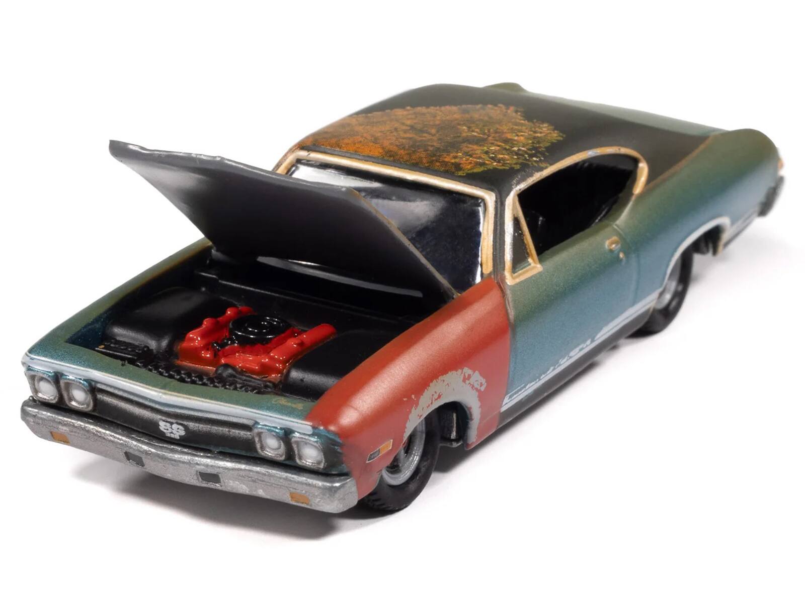 Alt View 4. Johnny Lightning - "Street Freaks" 2025 Release 1 Set B of 6 Cars 1/64 Diecast Model Cars by Johnny Lightning.