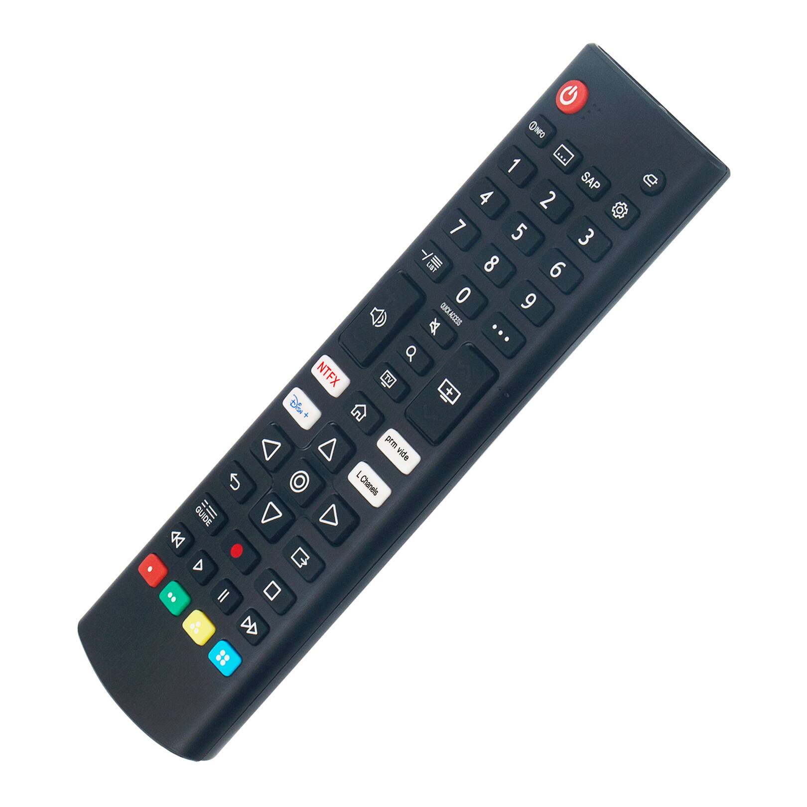 5 GUIDE  
1 SAP 4 2 7 5 3 8 6 0 9 R QUICKACCESS of NTFX Disn + miq vide LChanels