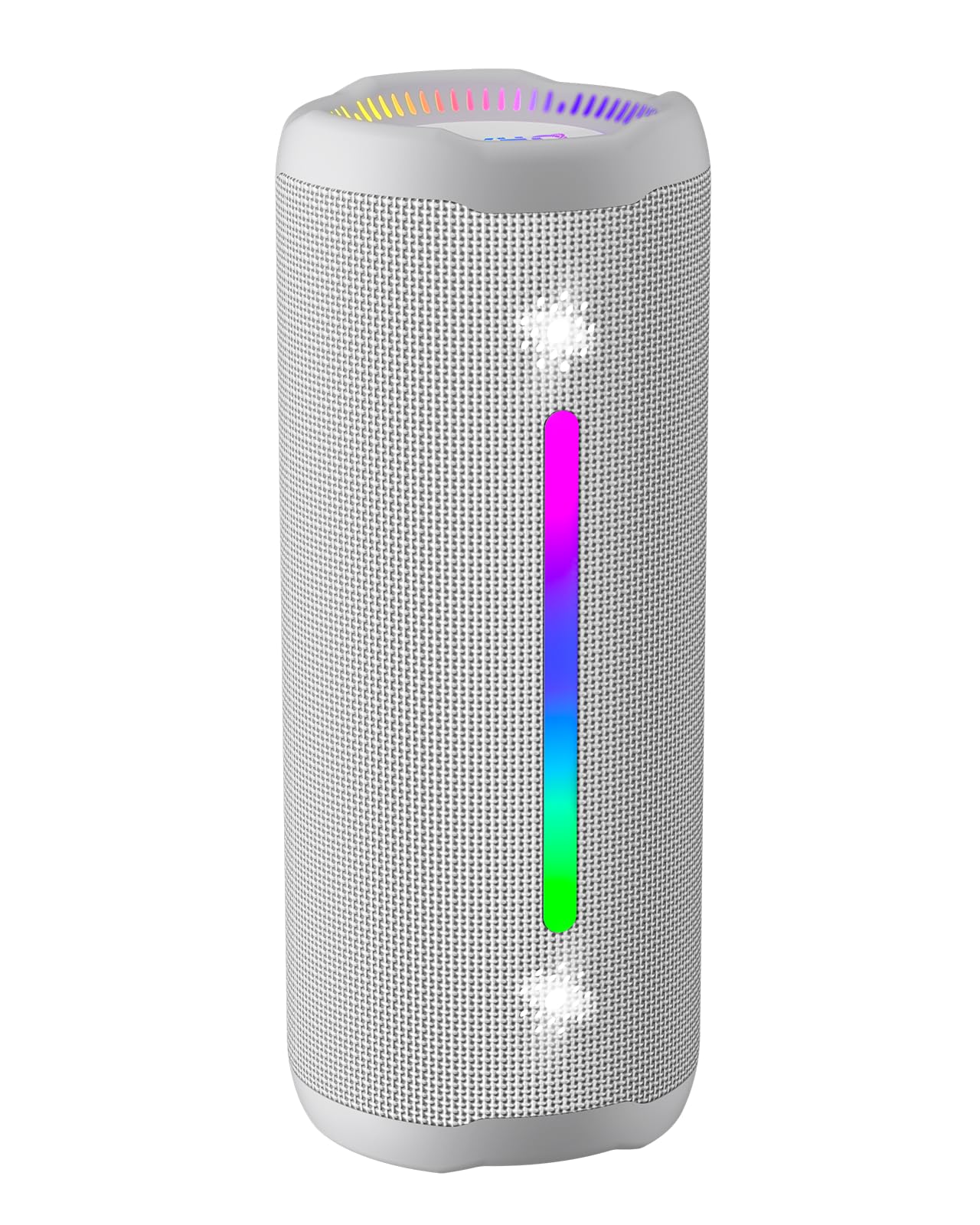 Front. Alchemy Casas - Speakers Wireless Loud Stereo Sound Ipx7 Waterproof Outdoor Portable 25w Super Bass For Home Party Beach With - White.