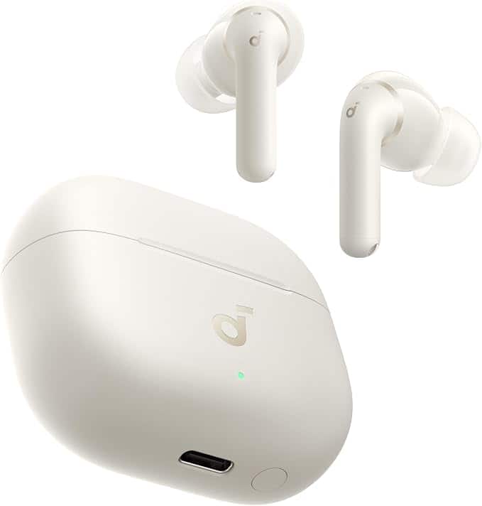 Soundcore - Anker P42i Wireless Earbuds with Adaptive ANC for Daily Noise | Natural Mode for Concerts & Live Events - Creamy White price history on PriceWatchPro