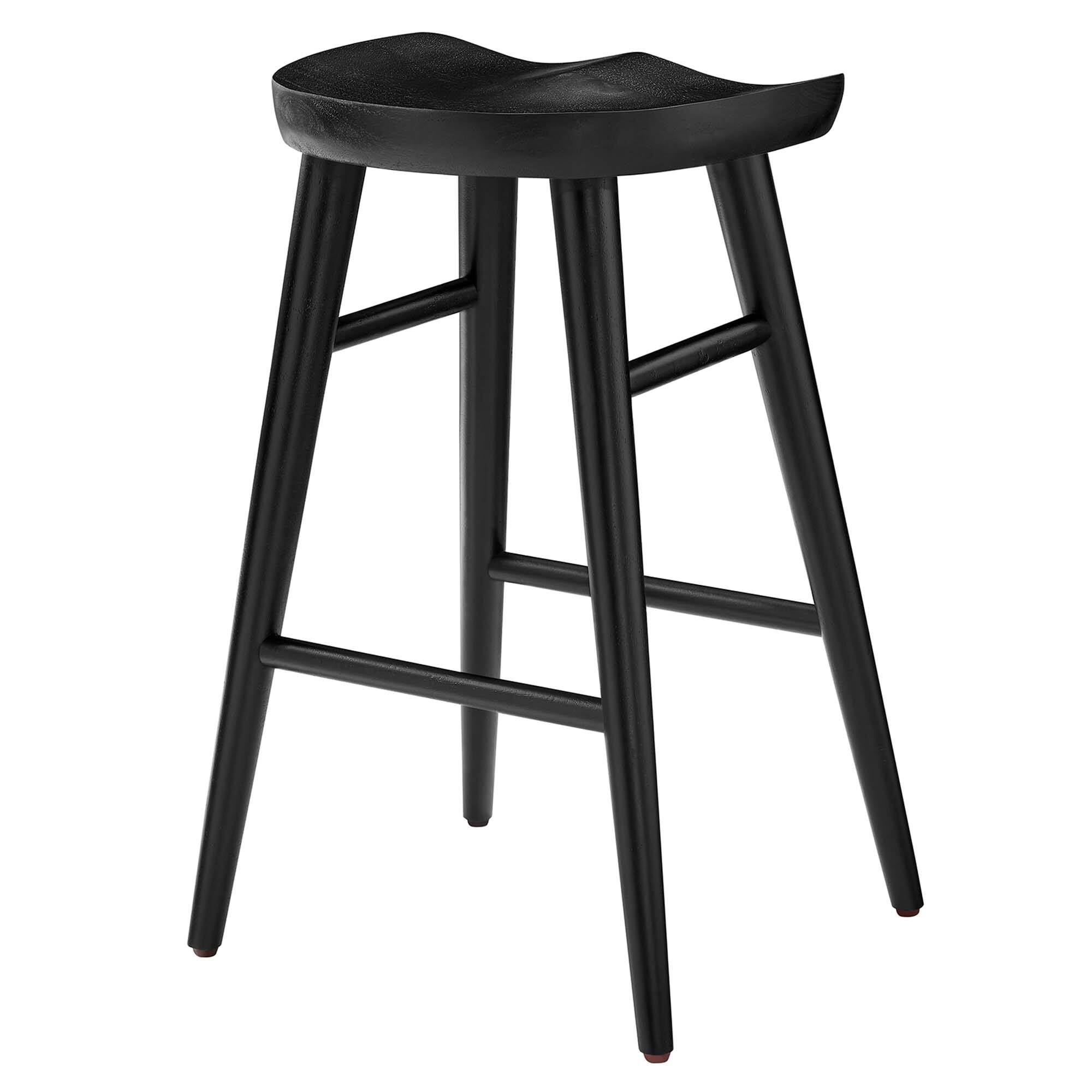 Alt View 2. Modway - Saville Backless Wood Counter Stools Set of 2 by Modway - 0.