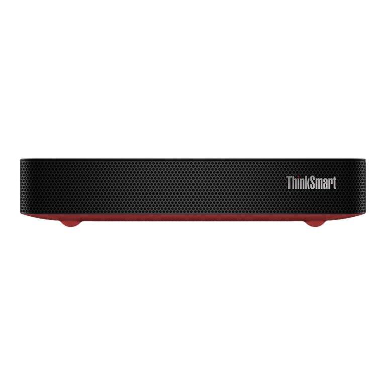 Front. Lenovo - Lenovo Thinksmart Core PC i5-1145G7E 16GB Ram 256GB SSD Windows 11 Pro - Black.
