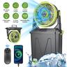 Loheer - Portable Misting Fan 10L Bucket, 20000mAh Rechargeable Cooling Fan for Camping Patio RV