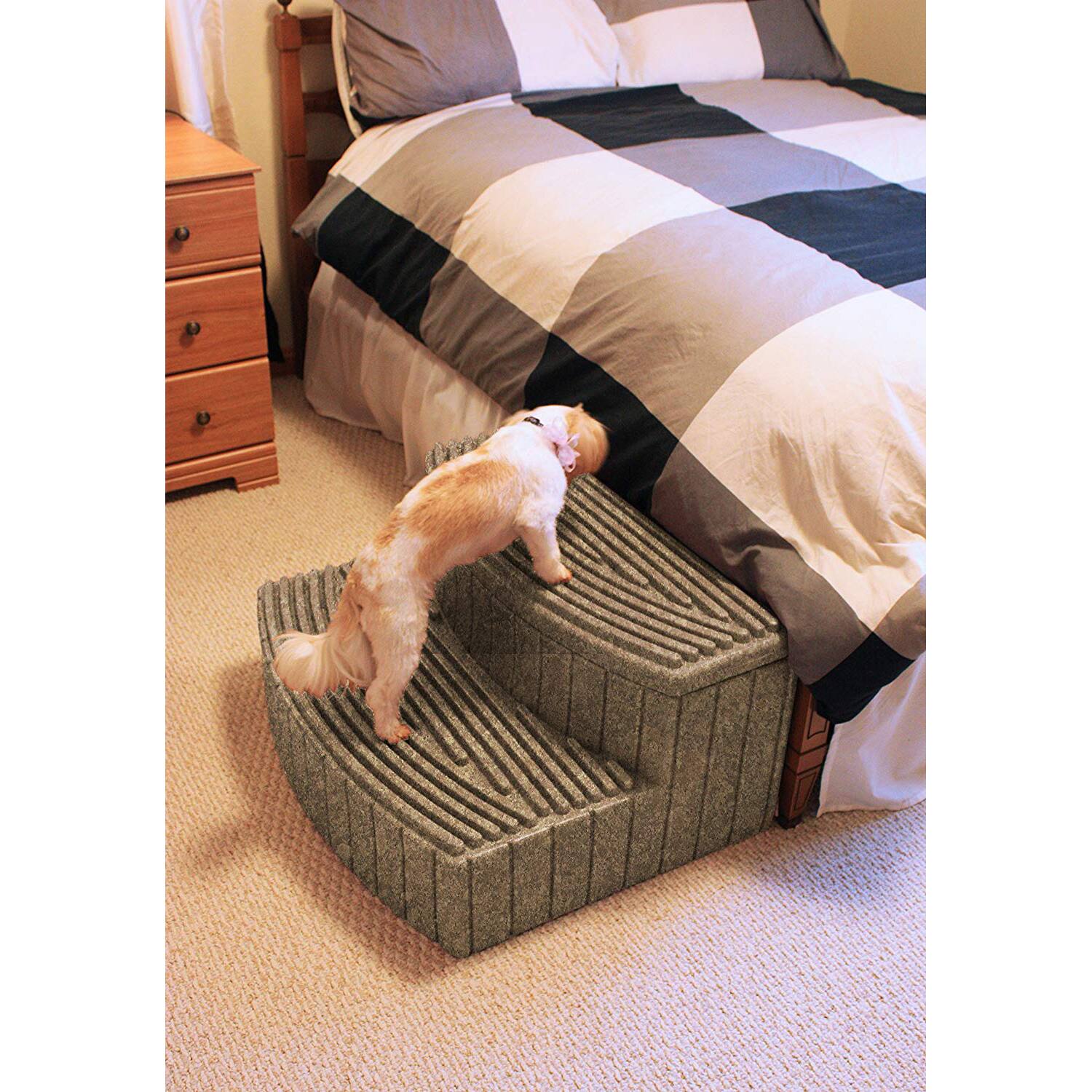 Alt View 2. Good Ideas - Good Ideas Sora Steps Lightweight Outdoor and Indoor Storage Step, Sandstone - Sandstone.