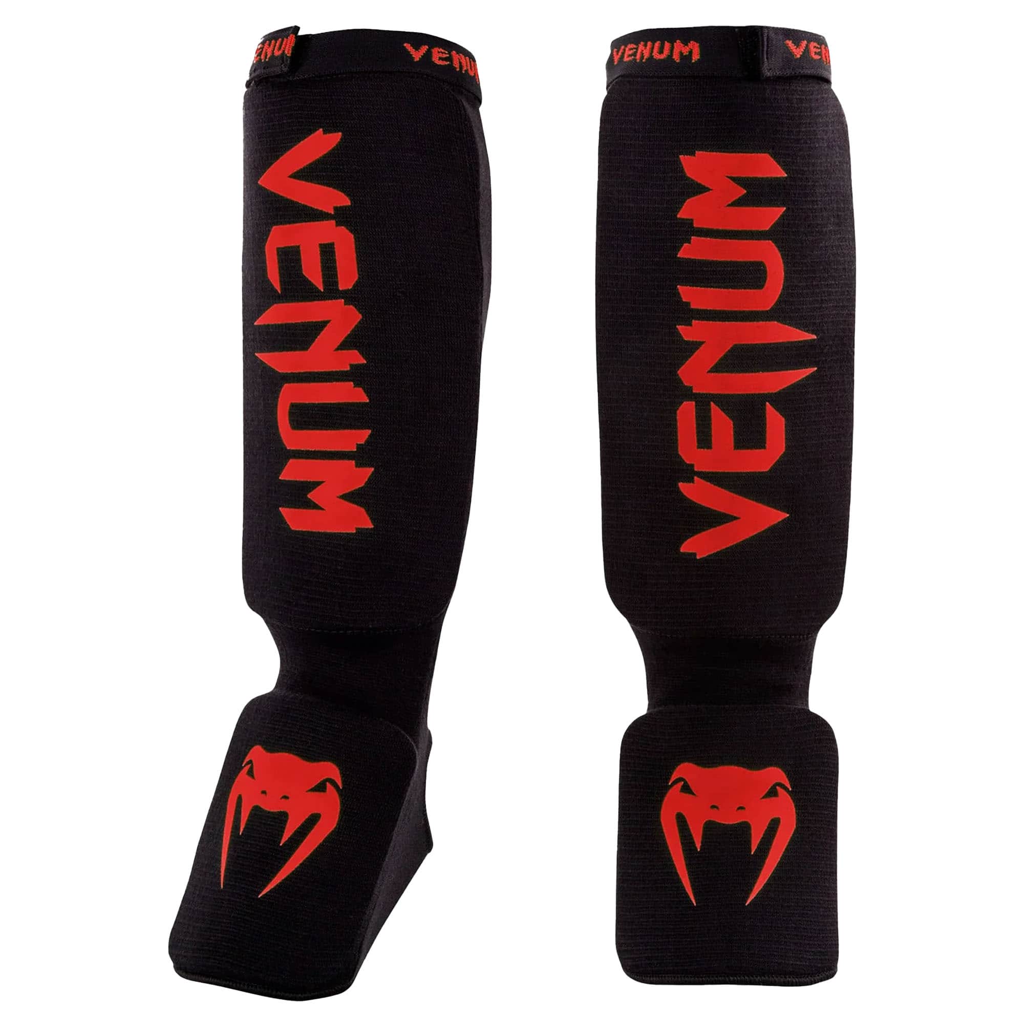 Venum - Kontact Slip-On Shin And Instep Guards, Black/Red, Medium - Black/Red M price history on PriceWatchPro