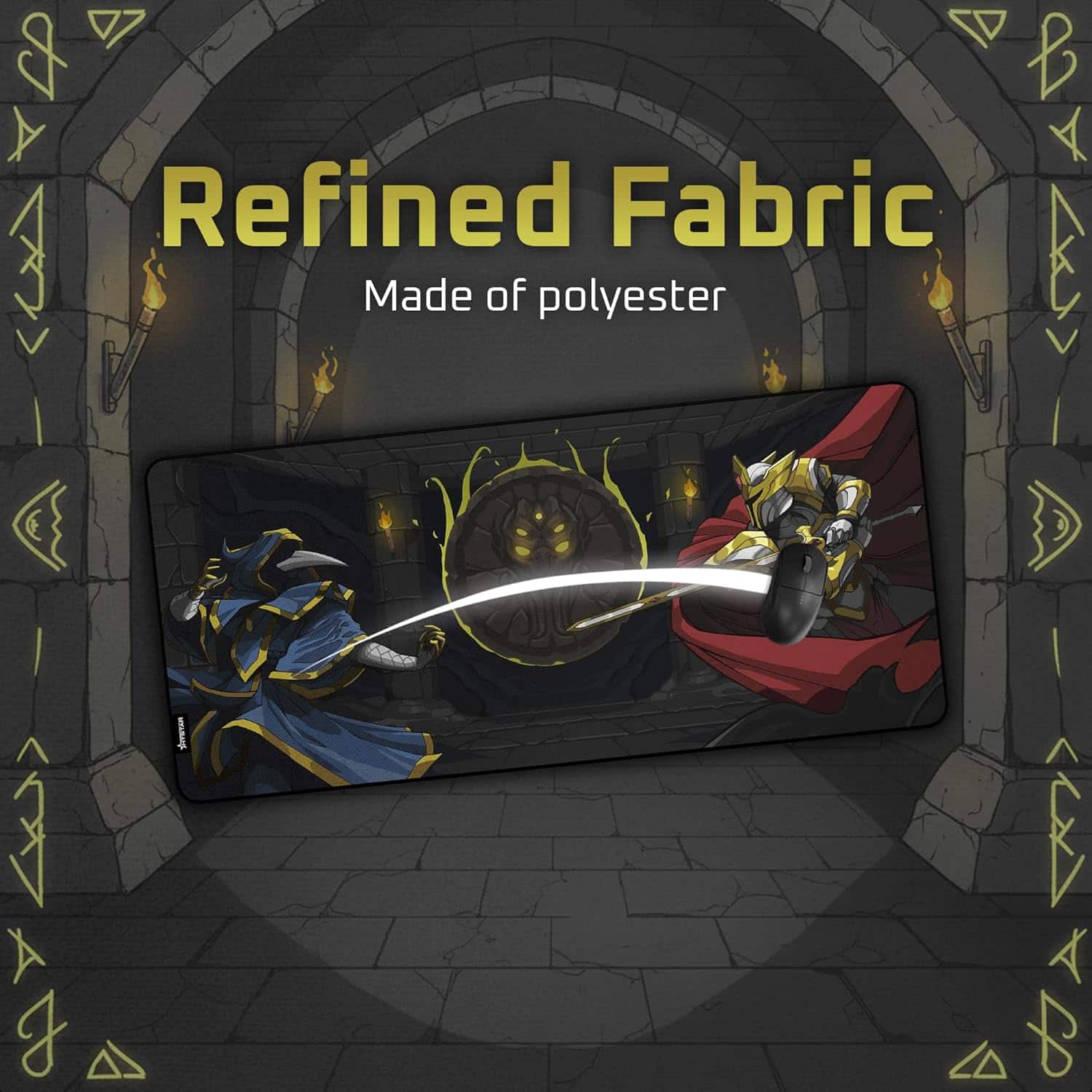 Hystar Terraria Extended Gaming Mouse Pad | XXL 36 x 16