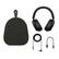 Left. Sony - Sony WH-1000XM5 Wireless Noise Canceling Over-Ear Headphones (Black) with Sony Truly Wireless Earbuds (Black) bundle - Black.