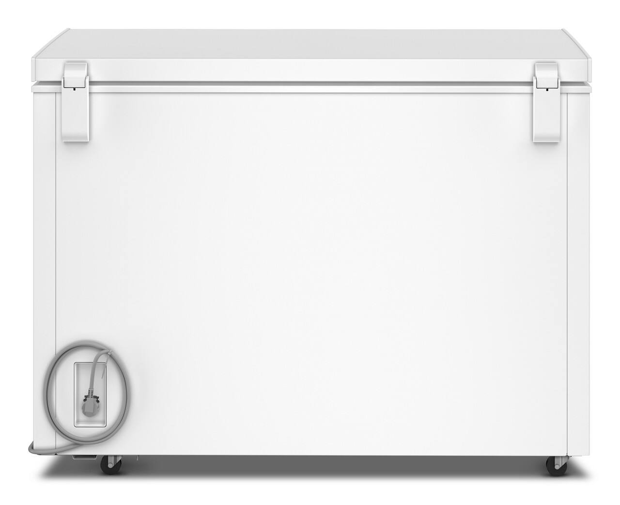 Back. Whirlpool - Whirlpool 11 cu. ft. Chest Freezer with 2 Storage Baskets - White.