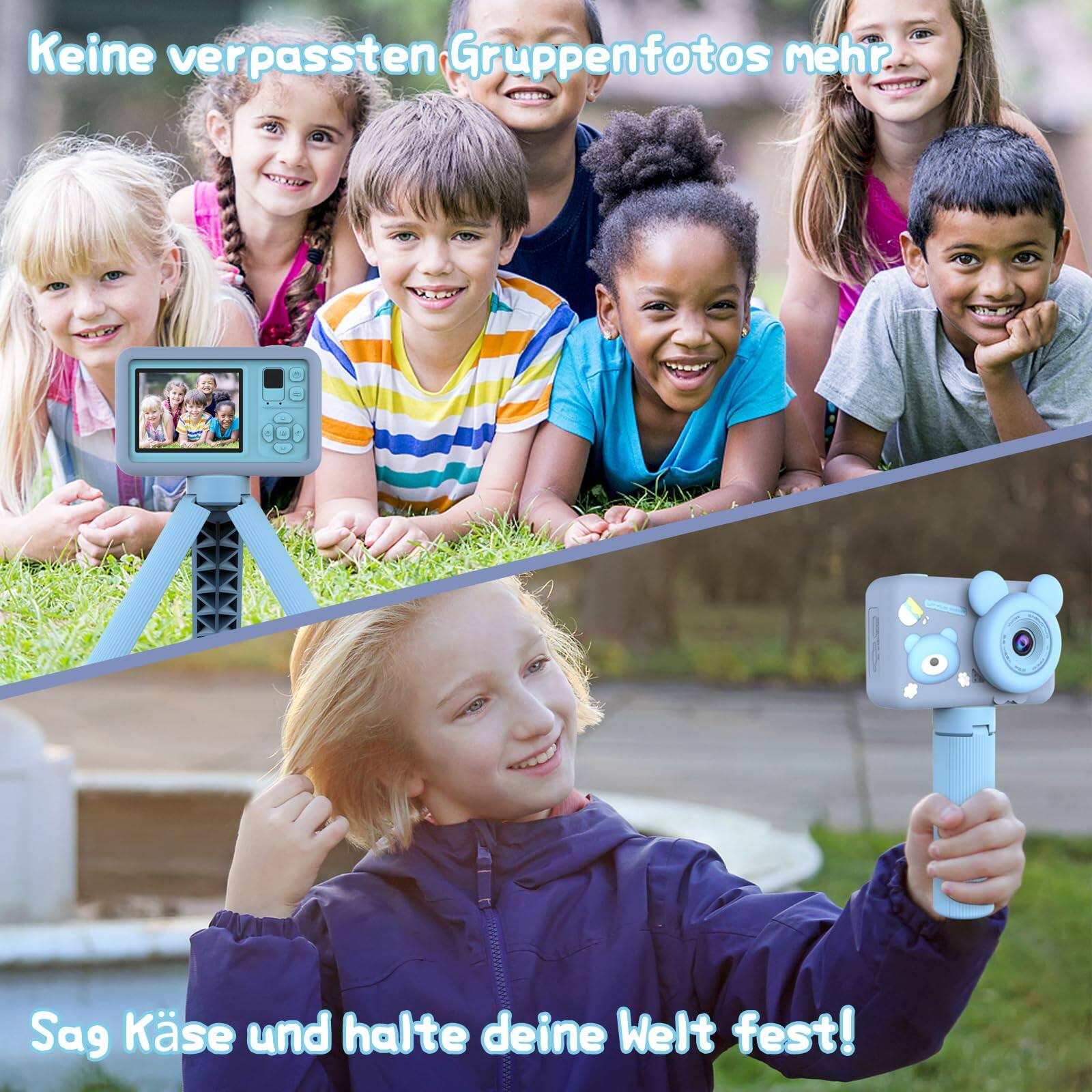 Keine verpassten Gruppenfotos mehr  
Sag Käse und halte deine Welt fest!