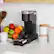 Left. Mind Reader - Single Serve Coffee Pod Organizer, 12-14 Coffee Pod Capacity, 5"L x 12.75"W x 2.25"H - Black.
