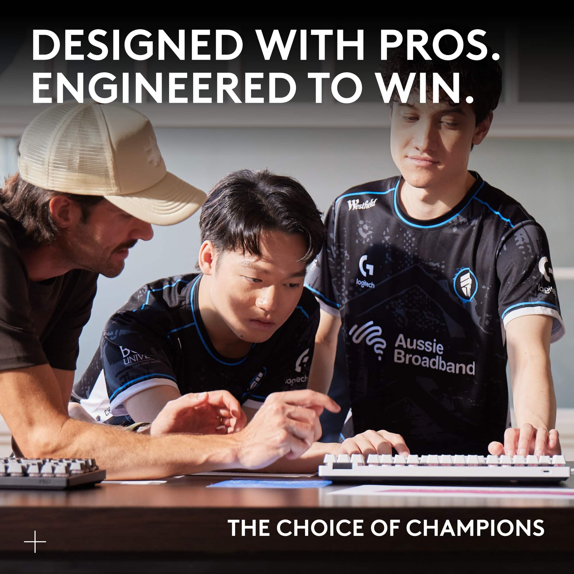 DESIGNED WITH PROS.
ENGINEERED TO WIN.
THE CHOICE OF CHAMPIONS