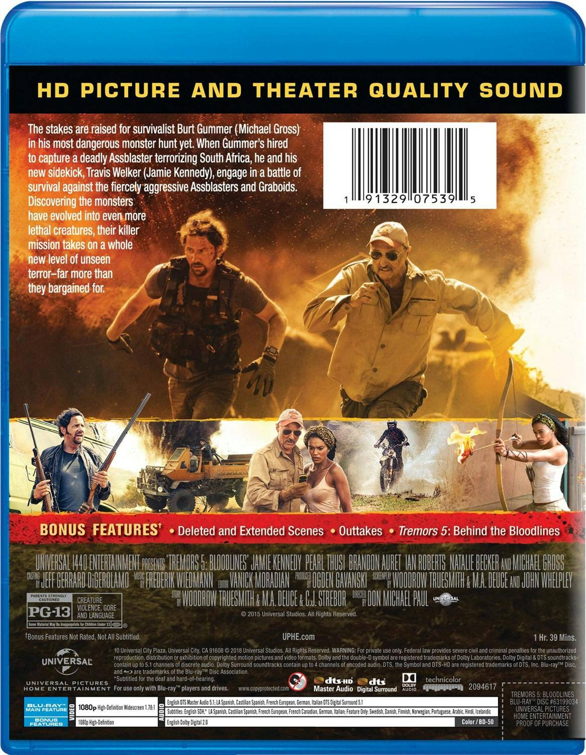 Back. Tremors 5 - Bloodlines [Blu-ray].