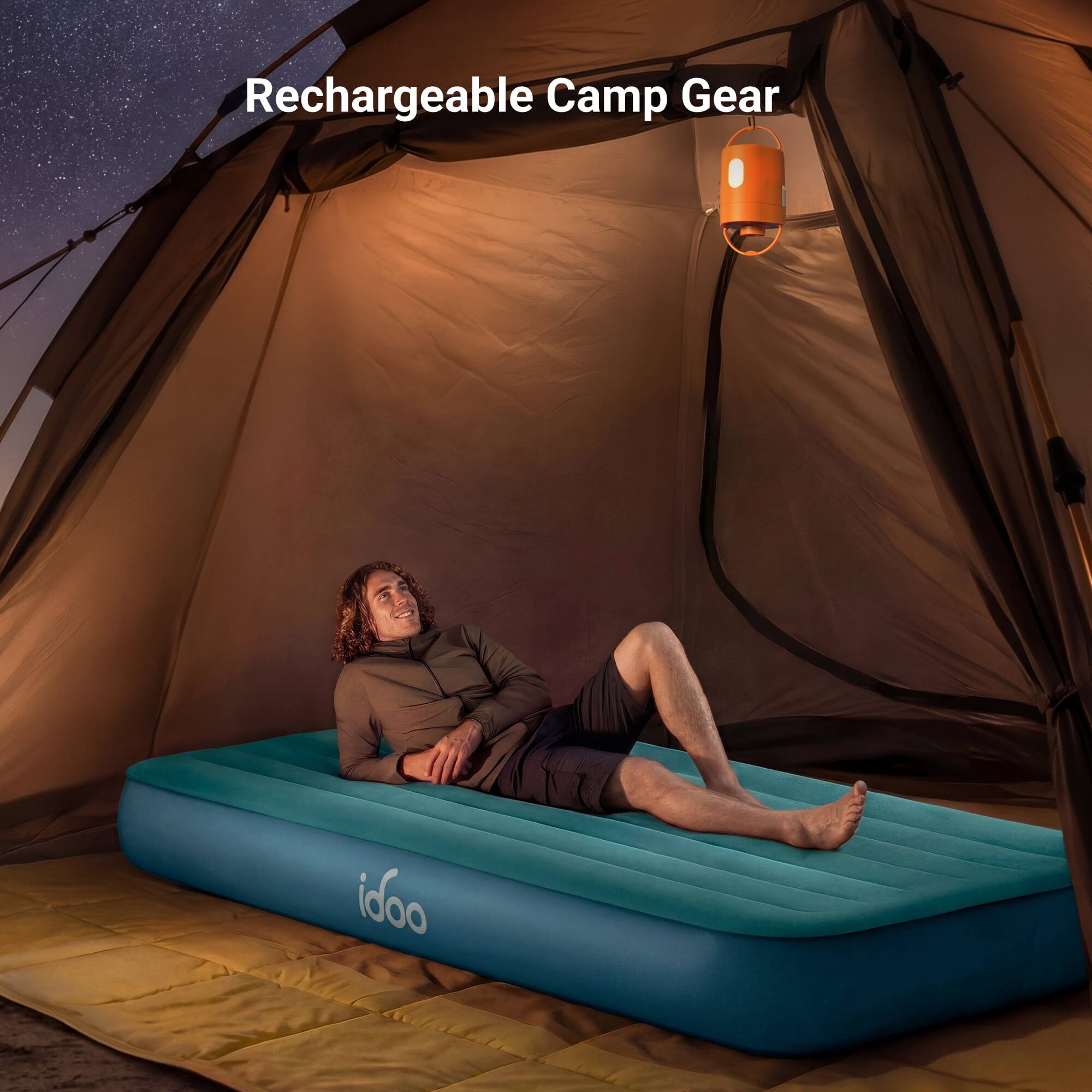 Rechargeable Camp Gear

idoo