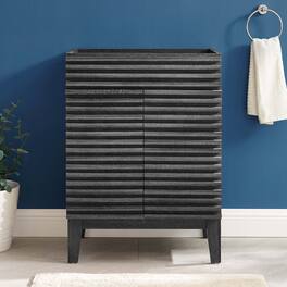 Modway - Render 18" and 24" Bathroom Cabinets Basin Not Included - Charcoal