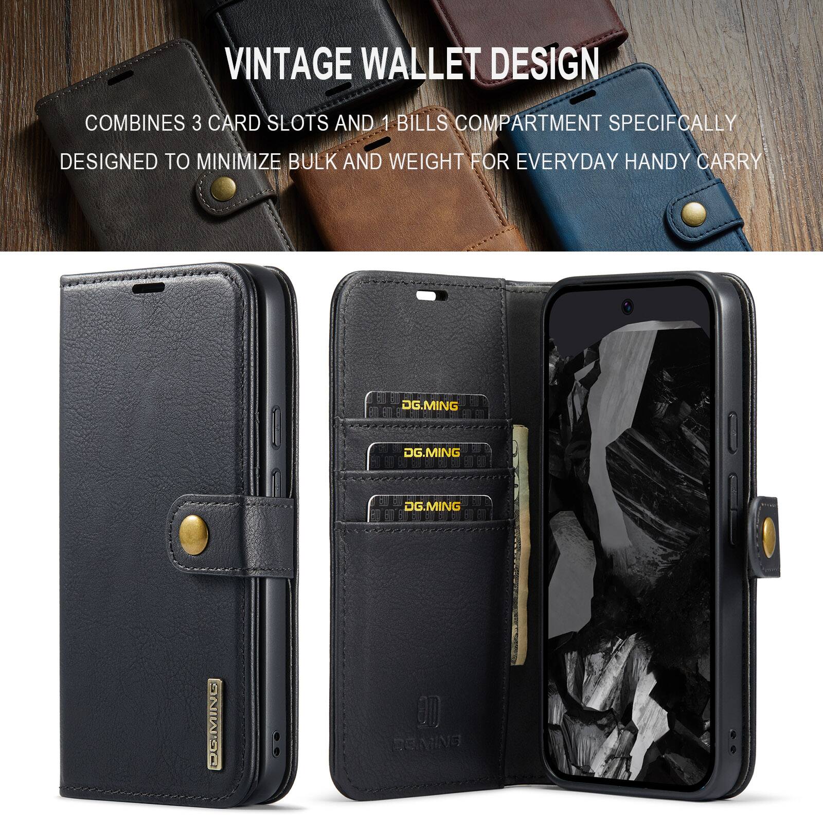 VINTAGE WALLET DESIGN

COMBINES 3 CARD SLOTS AND 1 BILLS COMPARTMENT SPECIFICALLY DESIGNED TO MINIMIZE BULK AND WEIGHT FOR EVERYDAY HANDY CARRY