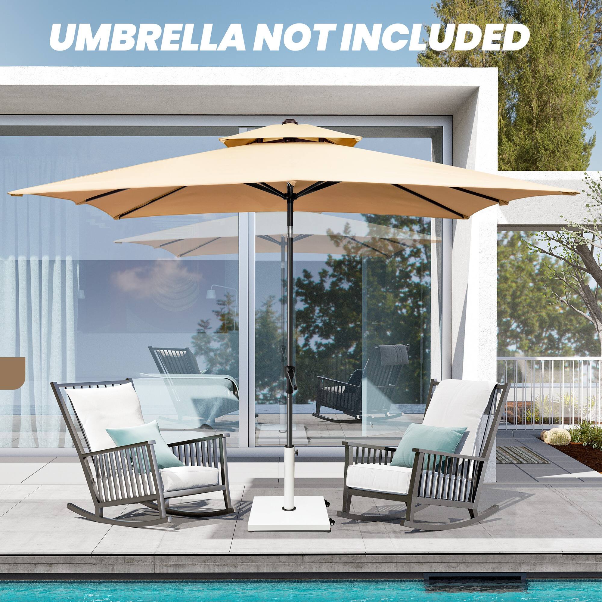 UMBRELLA NOT INCLUDED