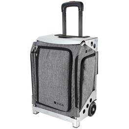 Zuca - Artist Navigator Travel Grey Insert Bag and Frame (Silver) - Gray