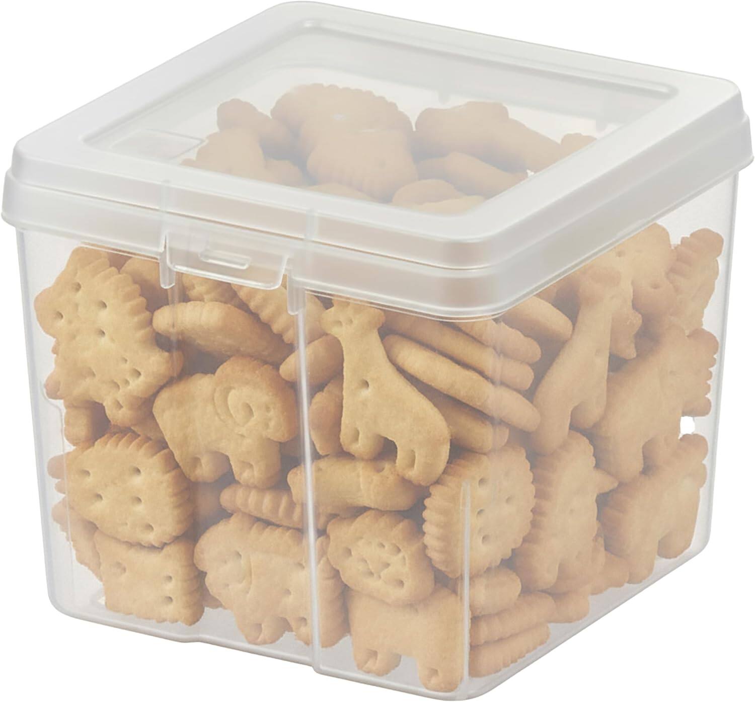 Alt View 4. IRIS USA - IRIS USA Food Storage Containers with Flip-Top Lid.